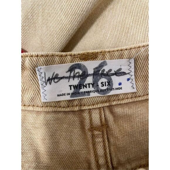 New Free People Golden Vibes Jeans Size 26 - Picture 12 of 12